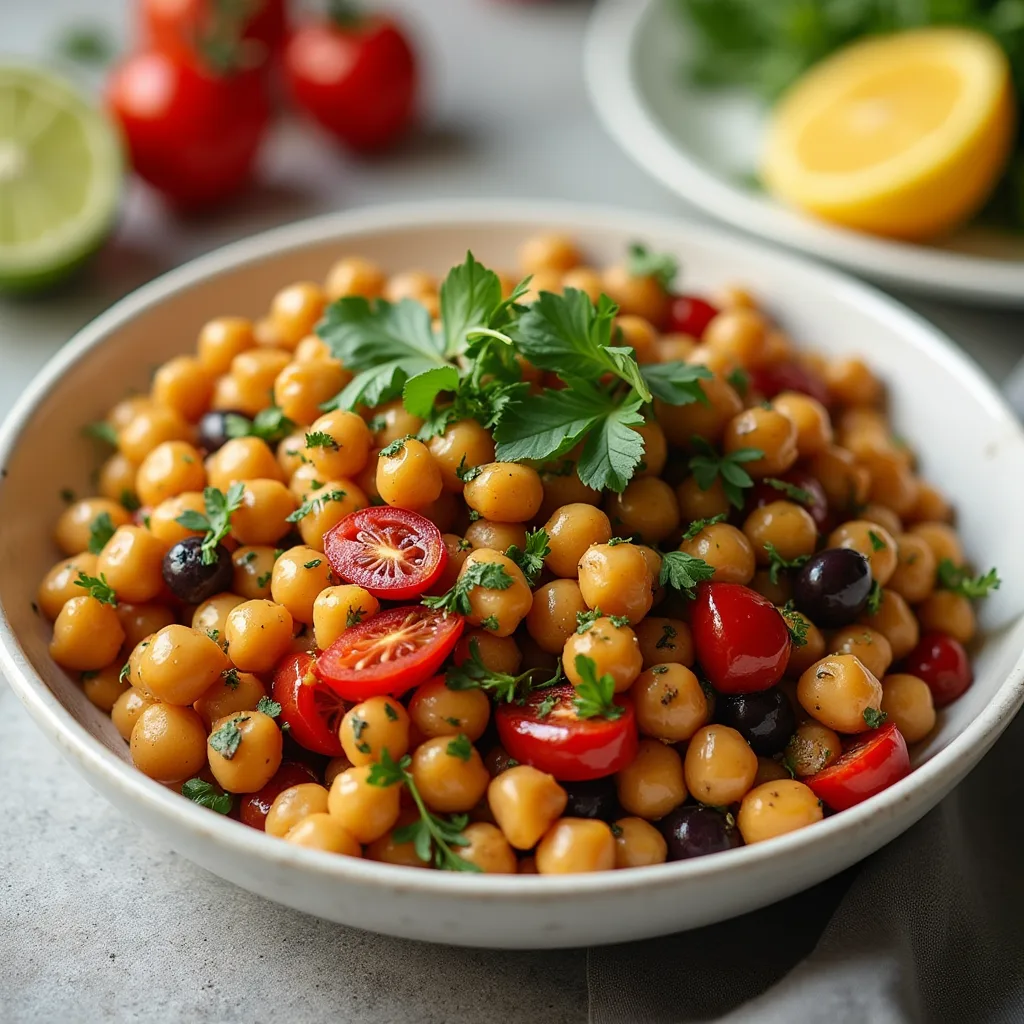 Mediterranean Chickpea Salad
