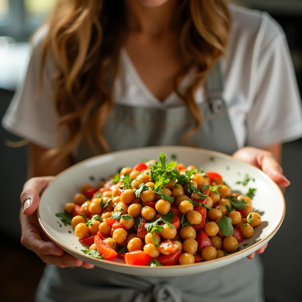 Mediterranean Chickpea Salad